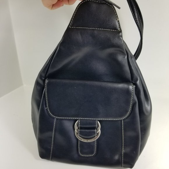 Nine west vintage zp back , side pocket zip and front clasp button main image 5